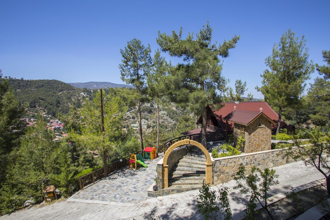 Villa Ricky Chalet Near Troodos Spilia Exterior foto