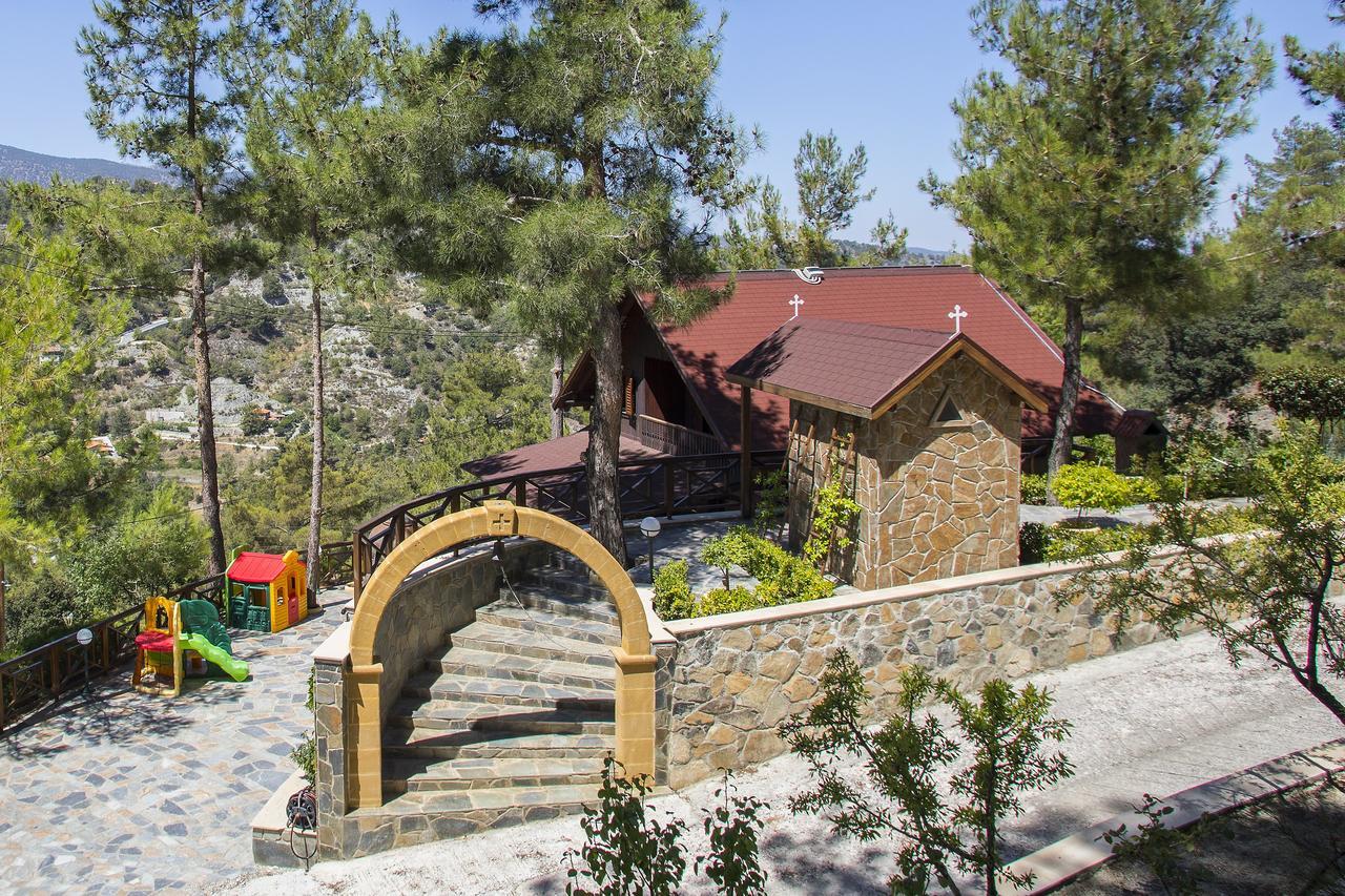 Villa Ricky Chalet Near Troodos Spilia Exterior foto