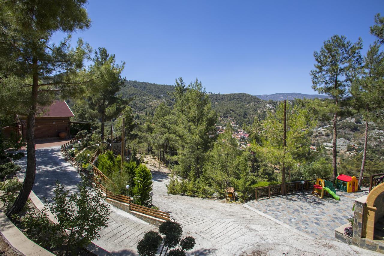 Villa Ricky Chalet Near Troodos Spilia Exterior foto