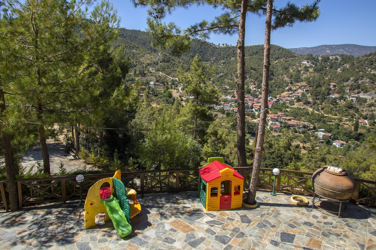 Villa Ricky Chalet Near Troodos Spilia Exterior foto