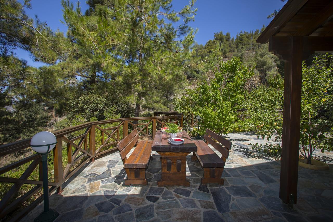 Villa Ricky Chalet Near Troodos Spilia Exterior foto