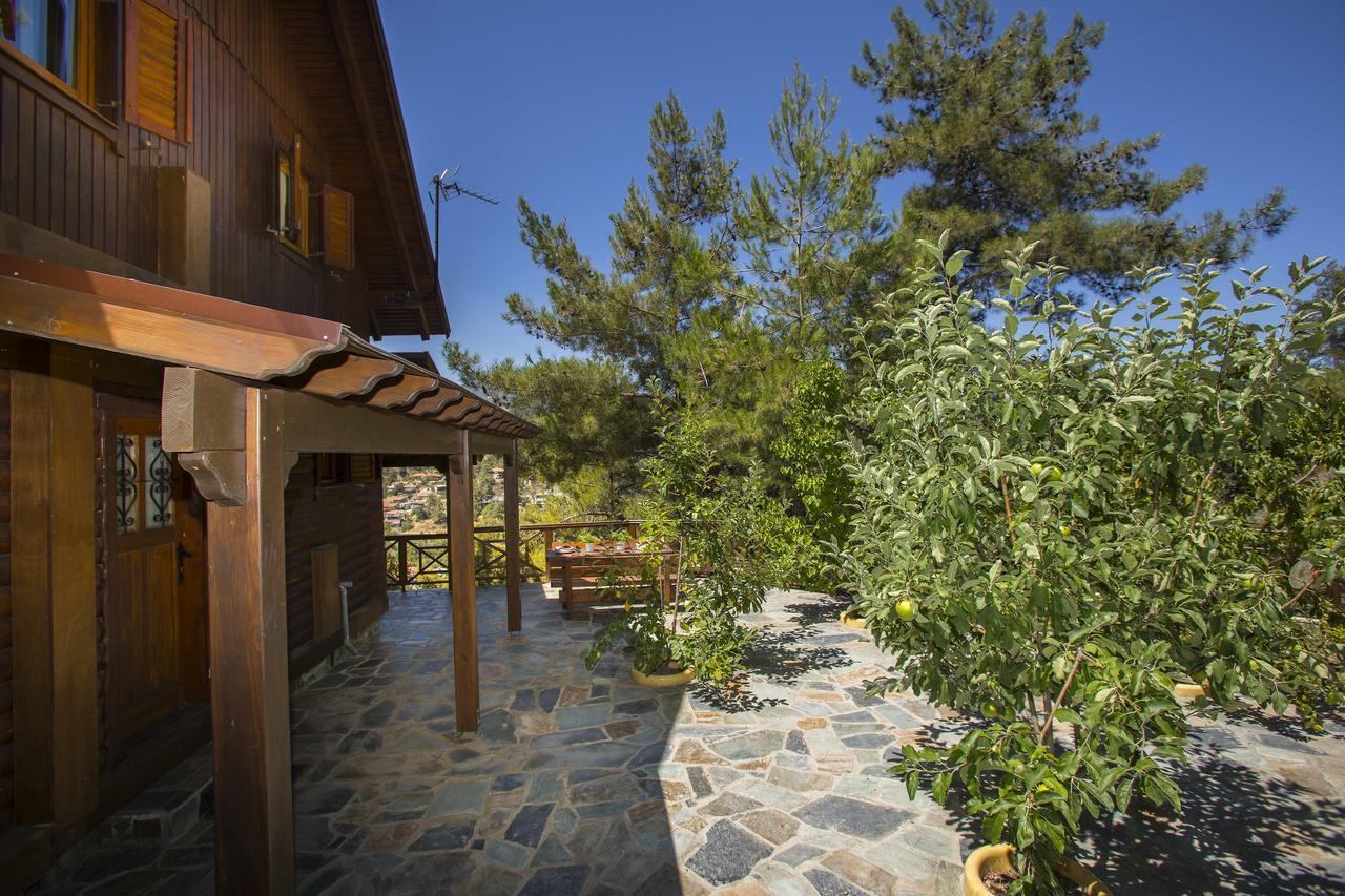 Villa Ricky Chalet Near Troodos Spilia Exterior foto